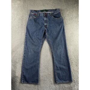 Vintage Tommy Hilfiger‎ Jeans Men 36x30 Relaxed Straight Leg Medium Wash Y2K 90s